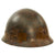 Original Japanese WWII Type 90 Army Helmet with Service-Worn Liner - Tetsubo Original Items
