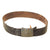 Original German WWII Wehrmacht Heer Army Leather Belt with Steel Buckle by G.H. Osang - dated 1940 Original Items