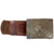 Original German WWII Wehrmacht Heer Army Leather Belt with Steel Buckle by G.H. Osang - dated 1940 Original Items