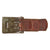 Original German WWII Wehrmacht Heer Army Leather Belt with Steel Buckle by G.H. Osang - dated 1940 Original Items