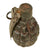 Original French WWII F1 Hand Grenade with Mle 1935 Fuze - Inert Original Items