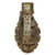 Original French WWII F1 Hand Grenade with Mle 1935 Fuze - Inert Original Items