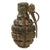 Original French WWII F1 Hand Grenade with Mle 1935 Fuze - Inert Original Items