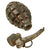 Original French WWII F1 Hand Grenade with Mle 1935 Fuze - Inert Original Items