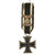 Original Imperial German WWI Prussian Iron Cross Second Class with WWII 1939 Clasp on Ribbon - Spange zum Eisernen Kreuz Original Items