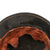 Original German WWII M34 Square Dip NSDAP Double Decal Civic Police Steel Helmet with Chinstrap and Liner Remnants - Ordnungspolizei Original Items