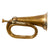 Original Imperial German WWI Military Bugle Bearing Prussian Crest by J. Altrichter of Frankfurt - Dated 1914 Original Items