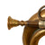 Original Imperial German WWI Military Bugle Bearing Prussian Crest by J. Altrichter of Frankfurt - Dated 1914 Original Items
