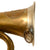 Original Imperial German WWI Military Bugle Bearing Prussian Crest by J. Altrichter of Frankfurt - Dated 1914 Original Items