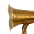 Original Imperial German WWI Military Bugle Bearing Prussian Crest by J. Altrichter of Frankfurt - Dated 1914 Original Items
