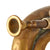 Original Imperial German WWI Military Bugle Bearing Prussian Crest by J. Altrichter of Frankfurt - Dated 1914 Original Items