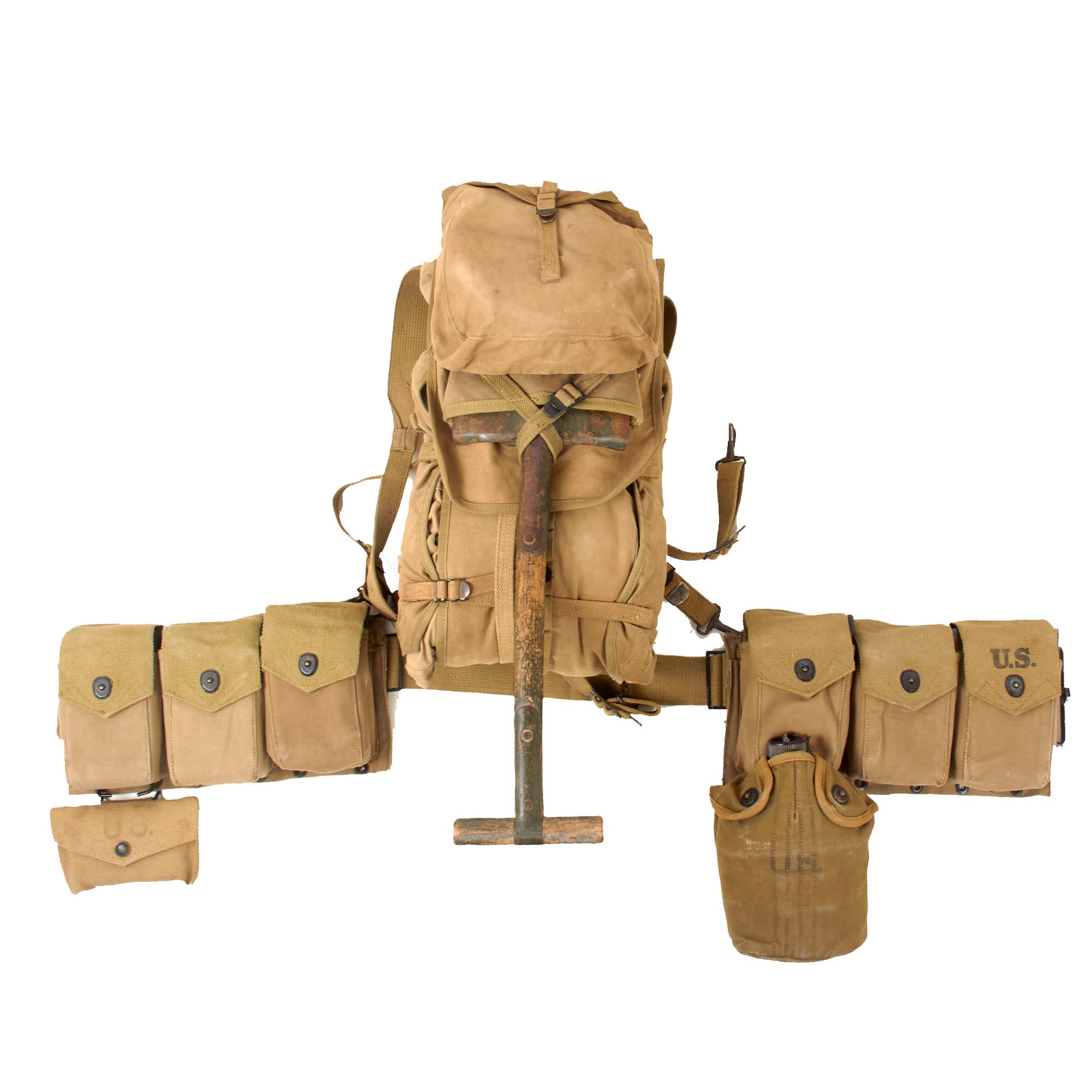 Original U.S. WWII BAR Gunner's M1928 Field Pack Haversack