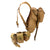 Original U.S. WWII BAR Gunner’s M1928 Field Pack Haversack Grouping With M1918 BAR M1942 Ammunition Belt Rig & Twelve Magazines with Dummy Rounds - British-Made First Aid Pouch with Carlisle Bandage & Canteen Set Original Items