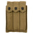 Original U.S. WWII USMC Set of Two 1944 Dated Thompson .45 Submachine Gun Magazine Pouches by Russell Mfg. Co. with Six Magazines by Crosby & Seymour