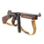 Original U.S. WWII Thompson M1 Display Submachine Gun Serial NO. 214286 with Original Kerr Sling and Magazine - Original WWII Parts Original Items