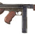 Original U.S. WWII Thompson M1 Display Submachine Gun Serial NO. 214286 with Original Kerr Sling and Magazine - Original WWII Parts Original Items