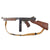 Original U.S. WWII Thompson M1 Display Submachine Gun Serial NO. 214286 with Original Kerr Sling and Magazine - Original WWII Parts Original Items