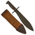 Original U.S. WWI Model 1917 Bolo Knife by Plumb Philadelphia Dated 1918 with Canvas Scabbard Original Items