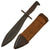 Original U.S. WWI Model 1917 Bolo Knife by Plumb Philadelphia Dated 1918 with Canvas Scabbard Original Items