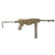 Original U.S. WWII Type M3A1 Grease Gun Display SMG by Ithaca Gun Company Inc. with Live Barrel and Magazine - Serial 742657 Original Items