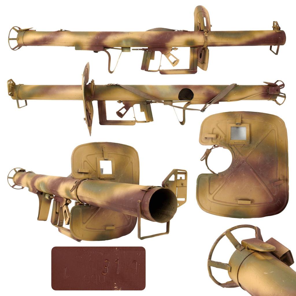 Original German WWII Panzerschreck RPzB 54 Inert Anti-Tank Rocket Launcher by HASAG, Tschenstochau Plant - Serial 319 Original Items