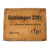 Original German WWII Incandescent Light Bulb Crate in Afrikakorps Tan - For Accommodation Lighting Original Items
