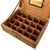 Original German WWII Incandescent Light Bulb Crate in Afrikakorps Tan - For Accommodation Lighting Original Items