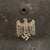 Original German WWII Heer Army Single Decal M42 Helmet with 1940 Dated 55cm Liner & Chinstrap Remnants - Stamped ET62 Original Items