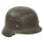 Original German WWII Army Heer M35 Former Double Decal Helmet with 1939 Dated Relic 56cm Liner - marked EF64 Original Items