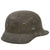 Original German WWII Extra Small M40 Single Decal Luftwaffe Helmet with Torn 1940 Dated 53cm Liner & Chinstrap - Q60 Original Items