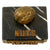 Original U.S. WWII Bastogne December 1944 NUTS Bronze with Black White Marble Base Original Items