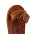 Original U.S. WWII PAL RH-36 MkII-Style Fighting Knife with Leather Belt Scabbard - Broken Securing Strap Original Items