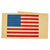 Original U.S. WWII Unissued Paratrooper D-Day Invasion American Flag Oilcloth Armband with Safety Pins Original Items
