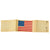 Original U.S. WWII Unissued Paratrooper D-Day Invasion American Flag Oilcloth Armband with Safety Pins Original Items