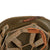 Original U.S. WWII McCord M1 Fixed Bale Front Seam Helmet with Rare Named Hawley Paper Liner Named to 93rd Bombardment Group Sergeant Doyle Shoup