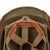 Original U.S. WWII McCord M1 Fixed Bale Front Seam Helmet with Rare Named Hawley Paper Liner Named to 93rd Bombardment Group Sergeant Doyle Shoup