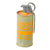 Original U.S. WWII Inert M18 Cylinder Yellow Smoke Gas Grenade with M200A1 Fuse in Husk Container - Dated 1943 Original Items