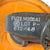 Original U.S. WWII Inert M18 Cylinder Yellow Smoke Gas Grenade with M200A1 Fuse in Husk Container - Dated 1943 Original Items