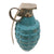 Original U.S. WWII M21 Inert Practice Pineapple Fragmentation Training Hand Grenade with M10A2 Fuze Original Items