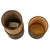 Original U.S. WWII Inert MkII Pineapple Grenade with Yellow Ring and M10A3 Converted M10A1 Fuze in Original Husk Original Items
