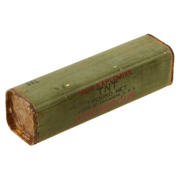 Original U.S. WWII Corps of Engineers High Explosive TNT 1 Pound Block ...