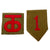 Original U.S. WWII Lot of D-Day Related Items Including Relics, Patches, Collar Discs, & Ephemera Original Items