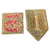 Original U.S. WWII Lot of D-Day Related Items Including Relics, Patches, Collar Discs, & Ephemera Original Items