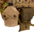 Original U.S. WWII Marine Corps Pacific Theater HBT Combat Uniform Torso Mannequin Group with Field Gear - USMC Original Items