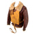 Original U.S. WWII Army Air Forces B-3 Sheepskin Shearling Bomber Jacket with 1943-Dated Mae West Life Jacket Original Items