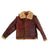 Original U.S. WWII Army Air Forces B-3 Sheepskin Shearling Bomber Jacket with 1943-Dated Mae West Life Jacket Original Items