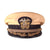 Original U.S. WWII Navy Vice Admiral’s Service Uniform Peaked Visor Cap by Art Caps of New York - Size 7⅜ Original Items