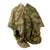Original German WWII Zeltbahn Tent Quarter & Poncho in Splinter Pattern Reversible Camouflage with Faint Maker’s Stamp Original Items