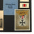 Original German WWII Named Iron Cross 2nd Class 1939 Grouping with Photo, Award Document, Postcard & More on Display Board Original Items