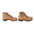 Original U.S. WWII M1943 Low Quarter Rough Cut Shoes by PANCO with Leather Laces - Size 7E - Rare Original Items